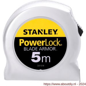 Stanley rolbandmaat PowerLock Blade Armor 5 m x 25 mm - A51020902 - afbeelding 2
