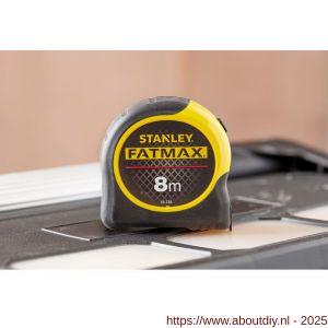 Stanley FatMax rolbandmaat Blade Armor 8 m x 32 mm - A51020906 - afbeelding 7