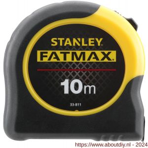 Stanley FatMax rolbandmaat Blade Armor 10 m - A51020907 - afbeelding 2