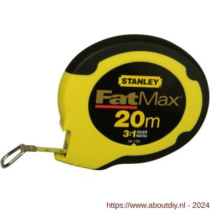 Stanley FatMax landmeter 20 m x 9,5 mm gesloten kast - A51020959 - afbeelding 1