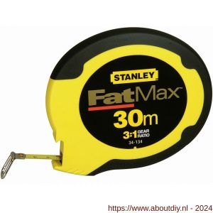 Stanley FatMax landmeter 30 m x 9,5 mm gesloten kast - A51020960 - afbeelding 1