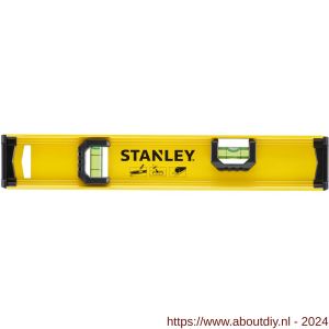 Stanley waterpas I-beam 300 mm 2 libellen - A51022084 - afbeelding 1