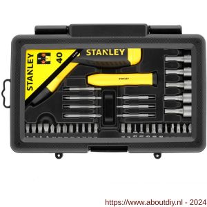 Stanley 40 delige pistoolgreep Ratel-Bit set - A51020352 - afbeelding 4