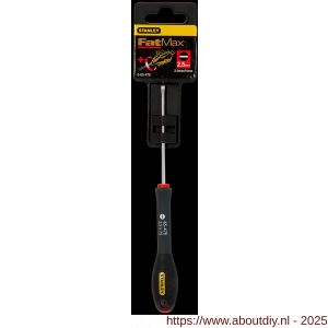 Stanley FatMax schroevendraaier Standaard 2,5 x 75 mm - A51021310 - afbeelding 2