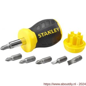 Stanley multibit Stubby schroevendraaier - A51021178 - afbeelding 1