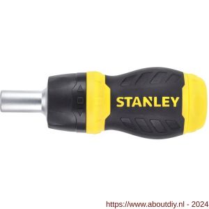 Stanley multibit Stubby schroevendraaier met ratel - A51021179 - afbeelding 2