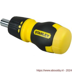 Stanley multibit Stubby schroevendraaier met ratel - A51021179 - afbeelding 3