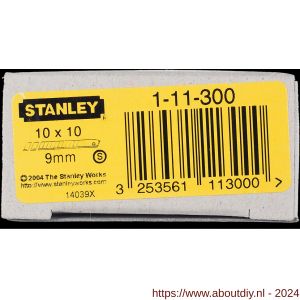 Stanley reserve afbreekmesje 9 mm set 10 stuks dispenser x 10 - A51021475 - afbeelding 5