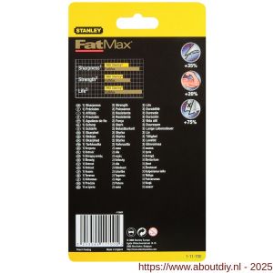 Stanley FatMax reserve mes set 100 stuks - A51021536 - afbeelding 7