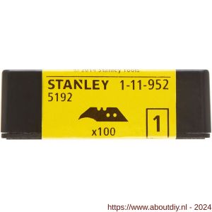 Stanley reserve mesjes 5192 doos 100 stuks - A51021546 - afbeelding 6