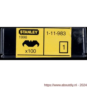 Stanley reserve mesjes 1996 zonder gaten doos 100 stuks - A51021549 - afbeelding 6