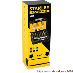Stanley bitset Expert Pro 1/4 inch ratelsleutel 32 delig - A51020356 - afbeelding 3