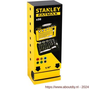 Stanley bitset Expert Pro 1/4 inch ratelsleutel 40 delig - A51020358 - afbeelding 3