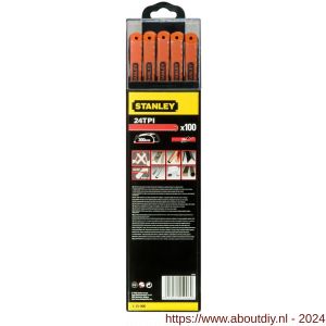 Stanley metaalzaag reserve blad Rubis 300 mm 24 tanden per inch doos 100 stuks - A51021843 - afbeelding 4