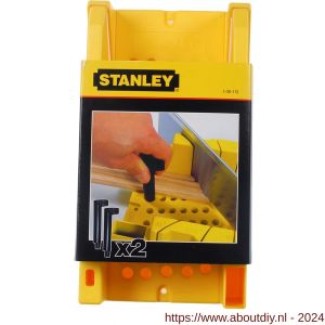 Stanley verstekbak kunststof zomder kaapzaag L 300 mm B 130 mm H 80 mm - A51021836 - afbeelding 3