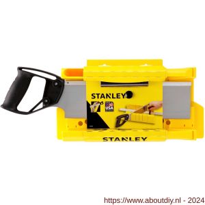 Stanley verstekbak kunststof met kapzaag L 300 mm B 130 mm H 80 mm - A51021837 - afbeelding 6