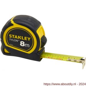 Stanley rolbandmaat Tylon 8 m x 25 mm - A51020916 - afbeelding 3