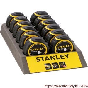 Stanley rolbandmaat Tylon 5 m x 19 mm - A51020915 - afbeelding 5