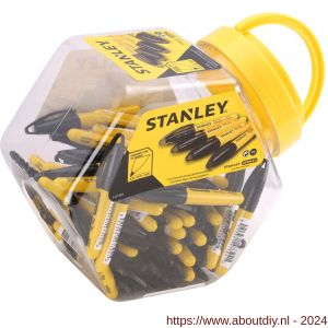 Stanley markeerstift Mini zwart set 72 stuks - A51020273 - afbeelding 5