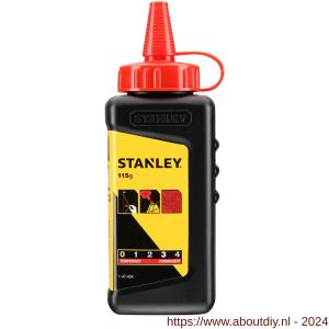 Stanley slaglijnpoeder rood 115 g - A51020252 - afbeelding 2