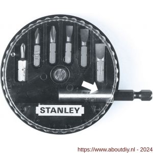Stanley assortiment bits 7 delig - A51020362 - afbeelding 1