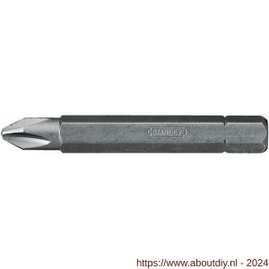 Stanley 1/4 inch schroefbit Phillips nummer 2 50 mm - A51020334 - afbeelding 1
