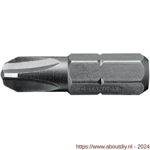 Stanley 1/4 inch schroefbit Phillips nummer 3 25 mm - A51020333 - afbeelding 1