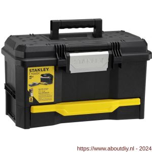 Stanley gereedschapskoffer 19 inch met drukslot en lade - A51020092 - afbeelding 1