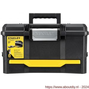 Stanley gereedschapskoffer 19 inch met drukslot en lade - A51020092 - afbeelding 2