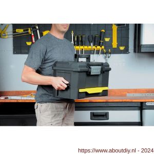 Stanley gereedschapskoffer 19 inch met drukslot en lade - A51020092 - afbeelding 7