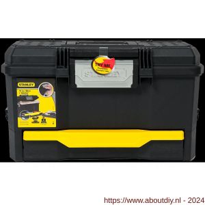 Stanley gereedschapskoffer 19 inch met drukslot en lade - A51020092 - afbeelding 6