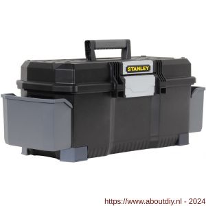 Stanley gereedschapskoffer met drukslot 24 inch waterdicht - A51020138 - afbeelding 1