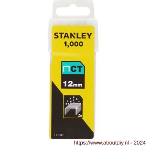 Stanley nieten 12 mm type CT 1000 stuks - A51020015 - afbeelding 2