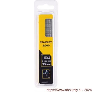 Stanley nagels 12 mm type J 1000 stuks - A51020038 - afbeelding 2
