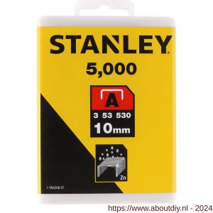 Stanley nieten 10 mm type A 5000 stuks - A51020024 - afbeelding 2