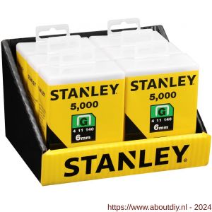 Stanley nieten 6 mm type G 5000 stuks - A51020028 - afbeelding 3