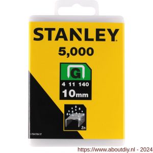 Stanley nieten 10 mm type G 5000 stuks - A51020030 - afbeelding 2