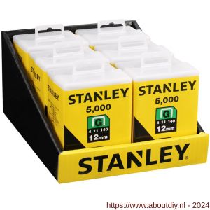 Stanley nieten 12 mm type G 5000 stuks - A51020031 - afbeelding 3