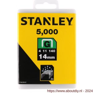 Stanley nieten 14 mm type G 5000 stuks - A51020032 - afbeelding 1