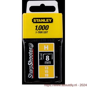 Stanley nieten 8 mm type H 1000 stuks - A51020017 - afbeelding 2