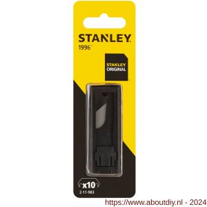 Stanley reserve mesjes 1996 zonder gaten set 10 stuks met dispenser - A51021550 - afbeelding 6