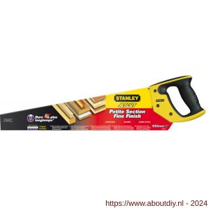 Stanley hout handzaag JetCut HP Fine 550 mm 11 tanden per inch - A51021781 - afbeelding 2