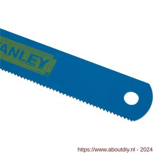 Stanley metaalzaag reserve blad laser gesneden 300 mm 24 tanden per inch set 5 stuks op kaart - A51021850 - afbeelding 2