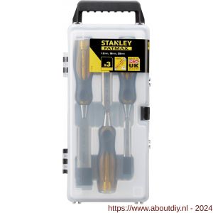 Stanley FatMax steekbeitelset 3 delig 12, 18 en 25 mm - A51020642 - afbeelding 2