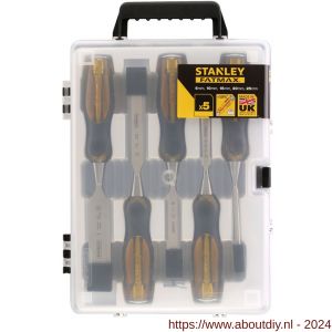 Stanley FatMax steekbeitelset 5 delig 6, 12, 18, 25 en 32 mm - A51020644 - afbeelding 2