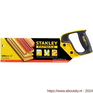 Stanley FatMax hout kapzaag 300 mm 11 tanden per inch - A51021801 - afbeelding 2