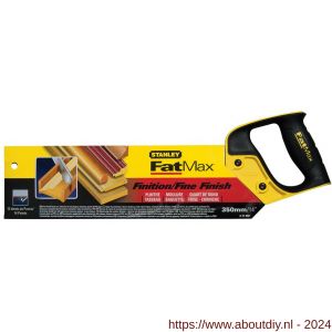 Stanley FatMax hout kapzaag 350 mm 13 tanden per inch - A51021803 - afbeelding 3