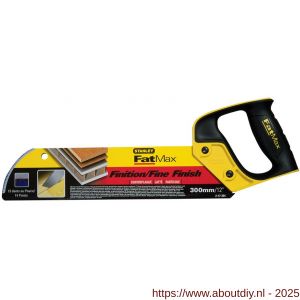 Stanley FatMax sleufzaag 350 mm 14 tanden per inch - A51021810 - afbeelding 4