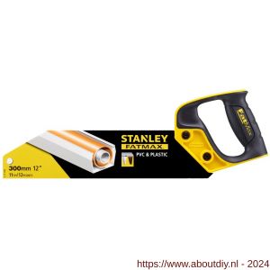 Stanley FatMax PVC handzaag 300 mm 11 tanden per inch - A51021782 - afbeelding 2
