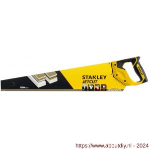 Stanley JetCut gipsplatenzaag Appliflon 550 mm 7 tanden per inch - A51021755 - afbeelding 3